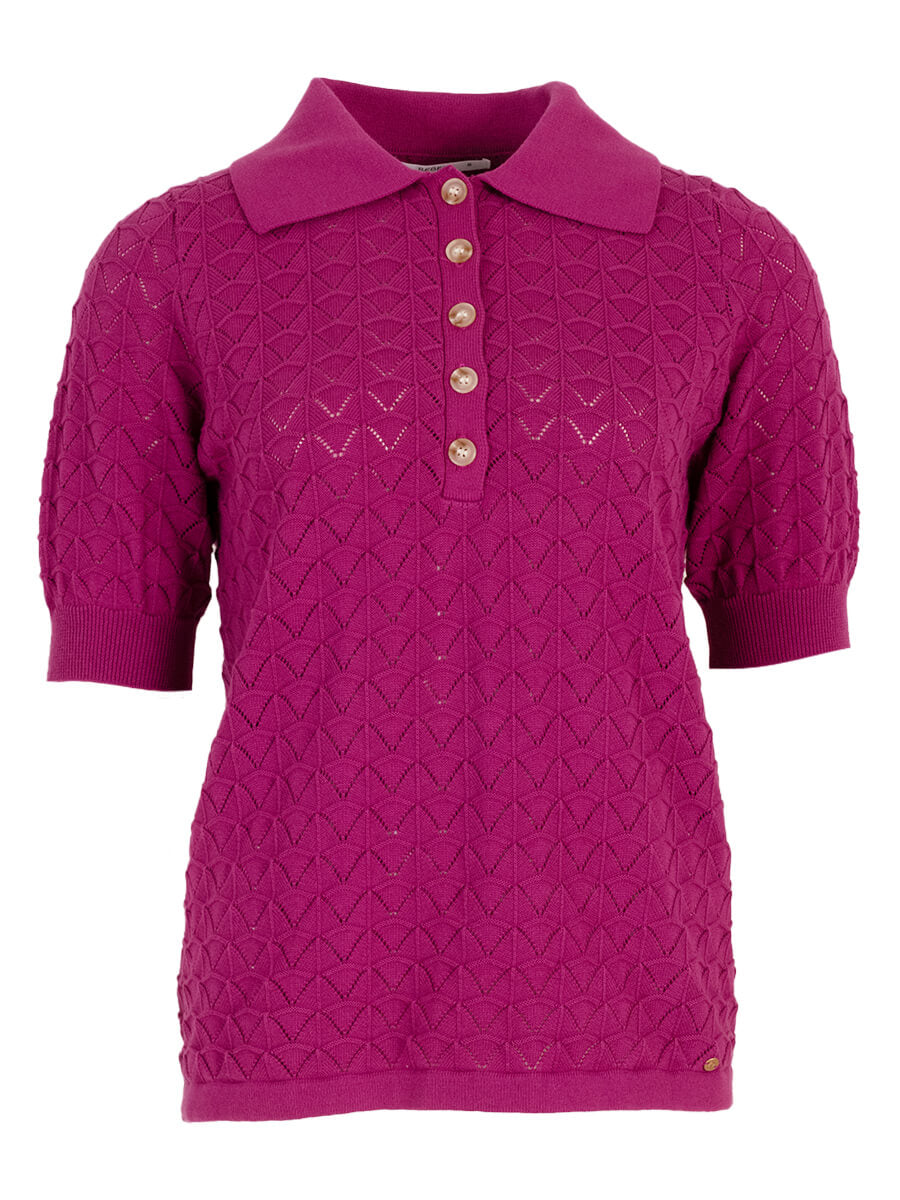 Sophie Gebreide Polo