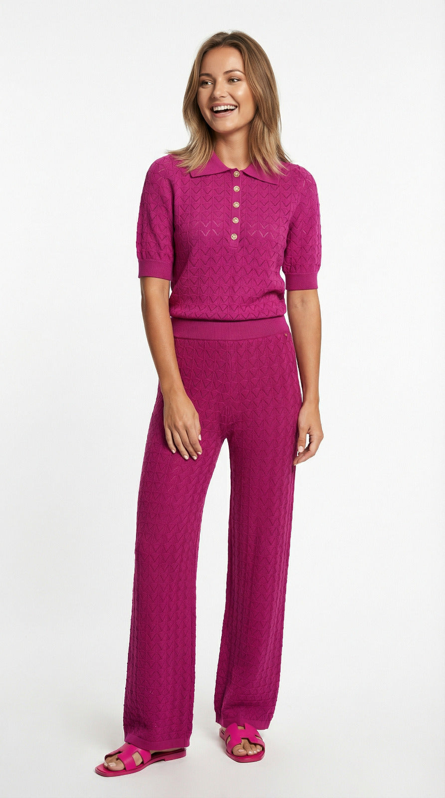 Olivia Gebreide broek