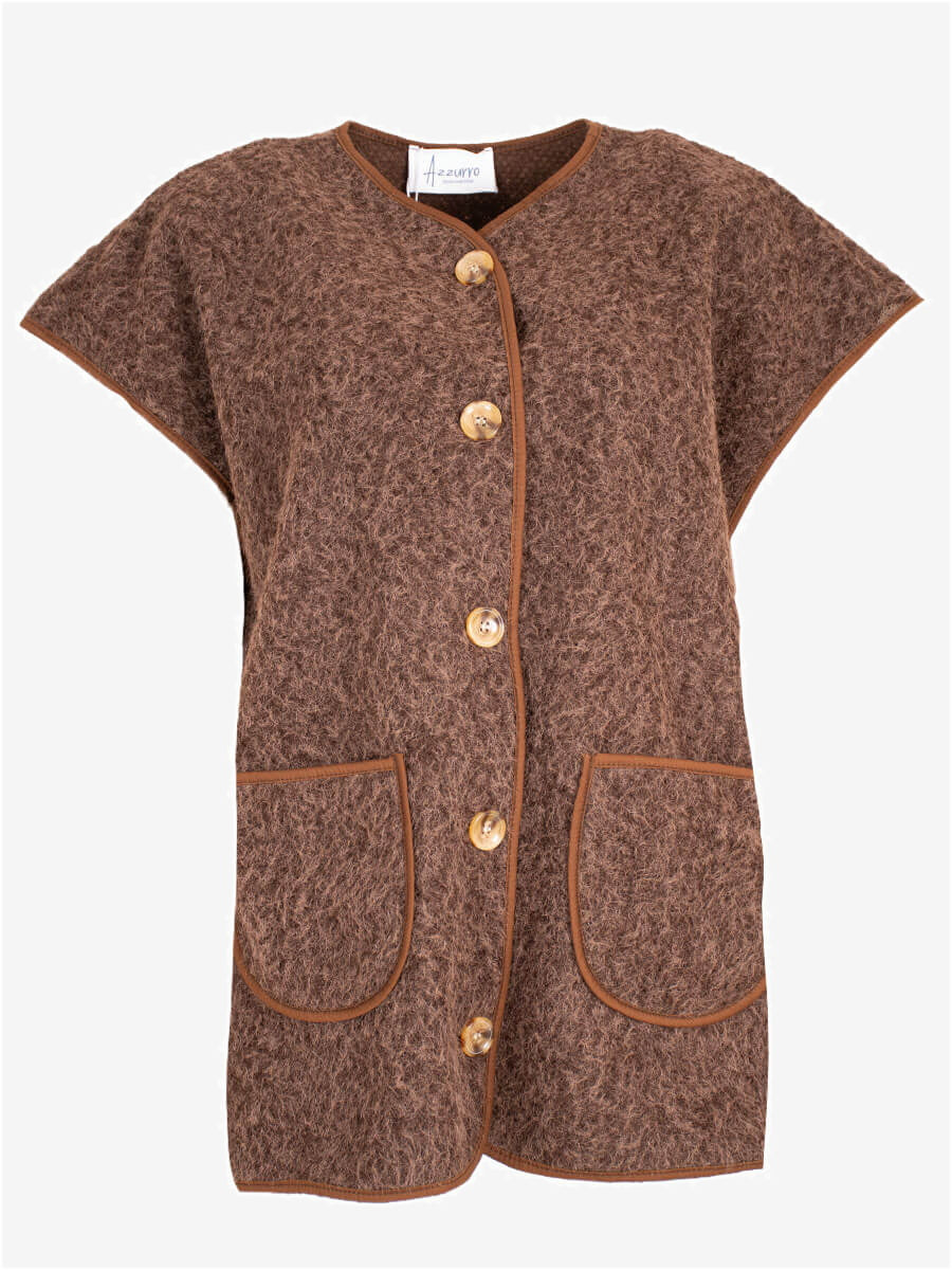 Tess Gilet Bruin