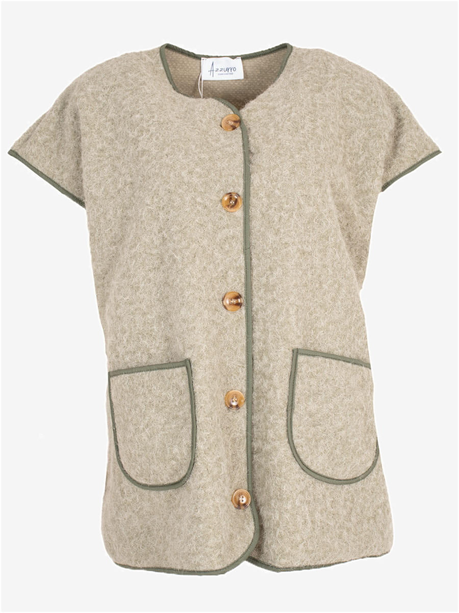Tess Gilet Groen