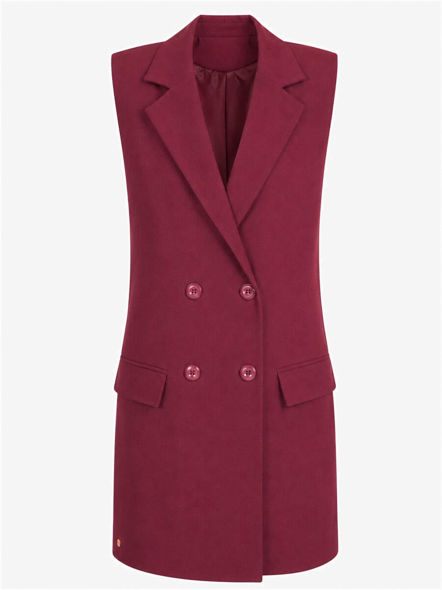 Vera Blazerjurk Bordeaux