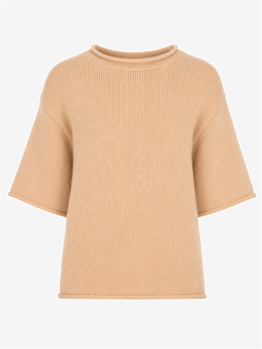 Noa Alpaca Trui Camel