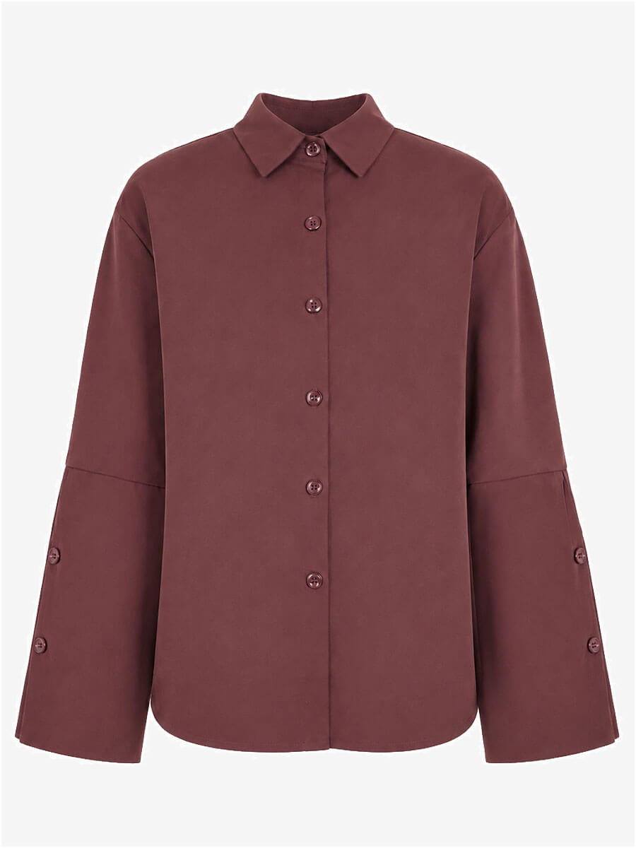Bente Overshirt Bordeaux