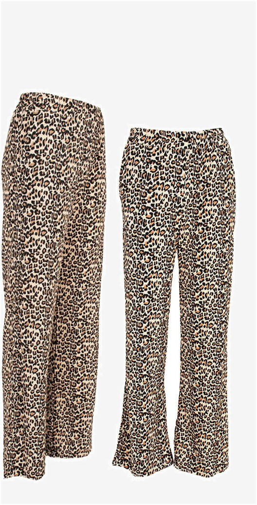 Suze Broek Leopard detail