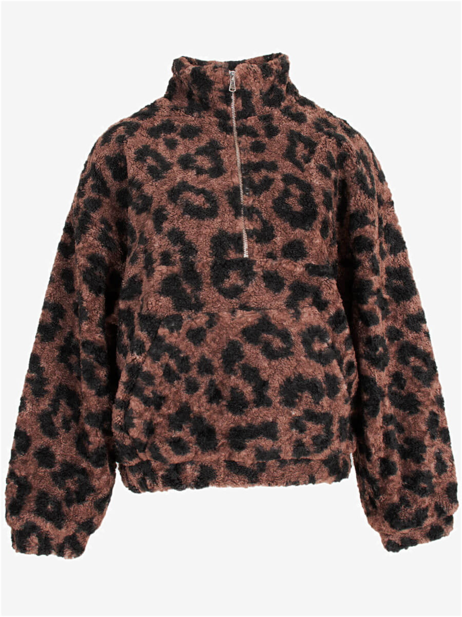 Fleur Teddy Anorak Bruin