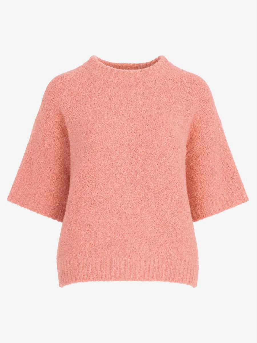 Pip Bouclé Trui Roze