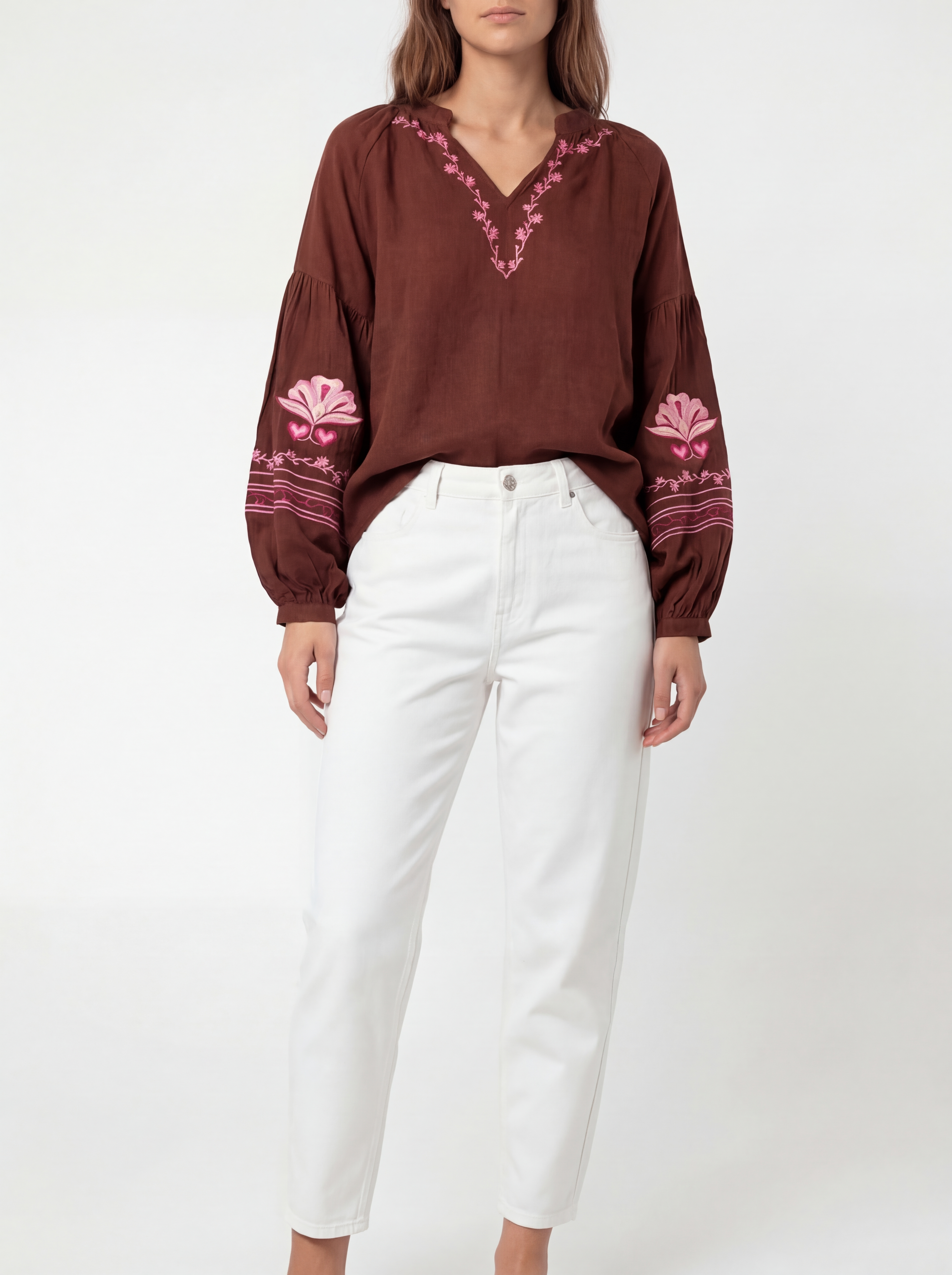 Isabella Stickereibluse
